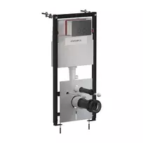 Montavimo rėmo komplektas Omnires STRONGFRAME, su STEEL-R45 nuleidimo mygtuku, šlifuotas grafitas, STFWC1R45-RGR