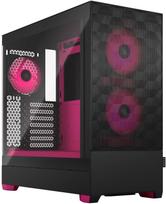 FRACTAL DESIGN Pop Air RGB Magenta Core TG ATX case, tempered glass window, black and magenta (FD-C-POR1A-03)