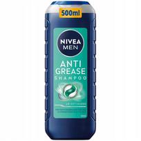 Nivea Men Anti Grease Shampoo - šampūnas riebiems vyrų plaukams, 500 ml