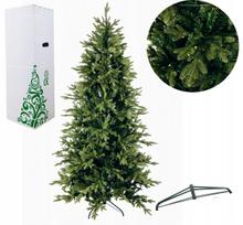 Dirbtinė eglutė Arkties eglė žalia PE+PVC 1,95 m + LED girlianda