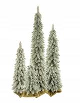 Dirbtinė eglutė SLIM Tatrų eglė, apsnigta, 110 cm