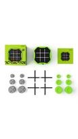 GiiKER TIC-TAC-TOE interaktyvi konsolė, žalsva