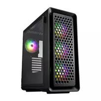 FSP CUT593A korpusas Full Tower mITX, mATX, ATX, E-ATX juodas ARGB