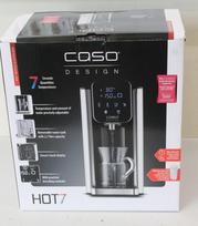 SALE OUT. Caso 01875 HOT 7 Turbo Hot water dispenser, Capacity 2.7 L, Black/Stainless Steel | SALE OUT. Caso Turbo Hot Water Dis