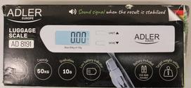 SALE OUT. Adler Travel Luggage Scale | AD 8191 | Maximum weight (capacity) 50 kg | Accuracy 10 g | Grey | DAMAGED PACKAGING