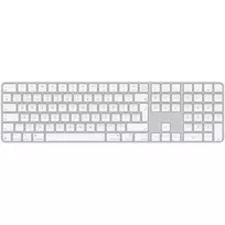 APPLE Magic Keyboard su Touch ID ir skaitmenine klaviatūra, skirta Mac kompiuteriams su Apple siliciu – olandiškas išdėstymas – balti klavišai