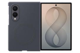 SAMSUNG Galaxy Fold8 Silicone Magnet Qi2 Case, Gray (EF-EF971CBEGWW)