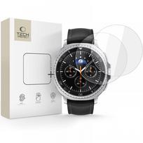 Apsauginis grūdintas stiklas Tech-Protect GLASS FIT+ 2-PACK (2-vnt.) laikrodžiui Samsung Galaxy Watch 8 CLASSIC (46 MM)