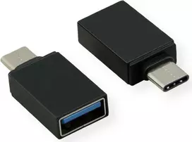 ROLINE 12.03.2997 Laido adapteris USB-C į USB-A juodas