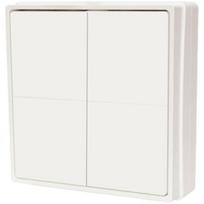 Shelly išmanusis šviesos jungiklis BLU RC Button 4 BLUWallswitch4, 4 mygtukai, 3V baterija, iki 30m Bluetooth diapazonas