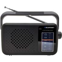 Blaupunkt DR8BK nešiojamas radijas, FM, 0,8 W RMS, ausinių lizdas, teleskopinė antena, 230 V, 2xR20