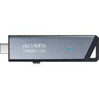 Adata USB atmintukas Elite UE800 AELI-UE800-1T-CSG, 1TB, USB Type-C, 1000MB/s, sidabrinis