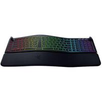 Razer Pro Type Ergo RZ03-05440100-R3M1, belaidė ergonomiška klaviatūra, Bluetooth, USB-C, RGB Chroma, QWERTY US