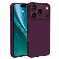 Silikoninis dėklas Etteri Silicone Mag skirtas iPhone 17 Pro Max / 18 Pro Max 6.9", tamsiai vyšninis