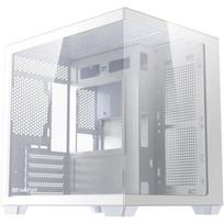 DarkFlash B275 WHT NoF kompiuterio korpusas, baltas, Mini bokštas, M-ATX/ITX, 7x120mm, 240/280mm vandens aušinimas, 340mm GPU