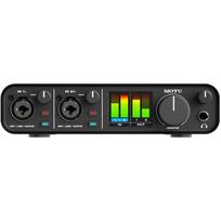 MOTU M2 garso sąsaja, 2x XLR/TRS įėjimas, 2x TRS/RCA išėjimas, MIDI I/O, USB 2.0, 48V, iki 192kHz