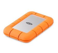 LACIE Rugged Mini SSD 1 TB, External SSD (orange/silver, USB-C 3.2 Gen 2x2 (20Gbit/s))