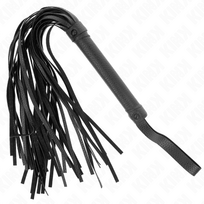 KINK - Tamsiai mėlyna karoliukų botagas 43.5 CM