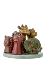 Bloomingville - Piero Vase - Vaza - Marga / raštuota