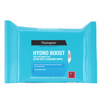 NEUTROGENA valomosios servetėlės HYDRO BOOST, 25 vnt.