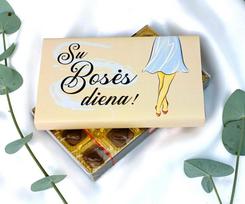Šokoladiniai saldainiai „Su Bosės diena“