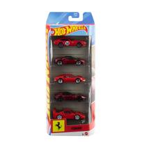 HOT WHEELS 1:64 penkių Ferrari modelių rinkinys, JLN12