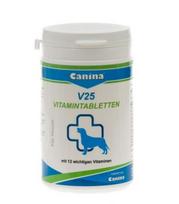 Canina V25 tabletės šunims 100g