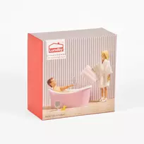 LUNDBY lėlių namelio vonios rinkinys su priedais