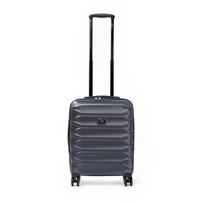 DELSEY mažas lagaminas Meteor 3867803 55cm - Juoda, Mažas (S)
