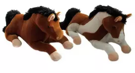 Pliušinis žaislas - 1042 - ARKLAS su GARSU - dydis 35 cm