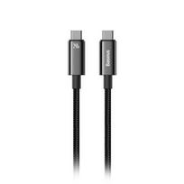 Kabel Baseus Tungsten Gold USB-C į USB-C 480Mb/s 240 W 1 m Juodas