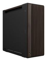 ASUS ProArt PA602 Wood Edition Modern Black - Metal Panel „Midi Tower“ Juoda, Medis