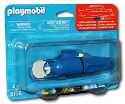 Underwater motor in blister