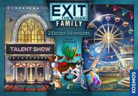 Stalo žaidimas Kosmos Exit: The Game Family The Trophy Heist & Night At The Carnival, EN