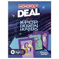 Kortų žaidimas Hasbro Gaming Monopoly Deal KPOP Demon Hunters, EN