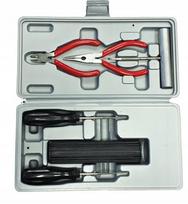Tinklo aksesuaras, remonto rinkinys Spartan 6in1, juoda sp./raudona sp., 6 vnt.