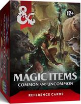Dungeons & Dragons Reference Cards - Magic Items (Common and Uncommon)