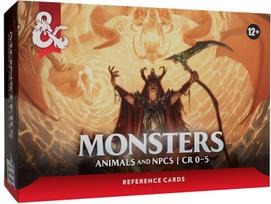 Dungeons & Dragons Reference Cards - Monsters (Animals and NPCs)