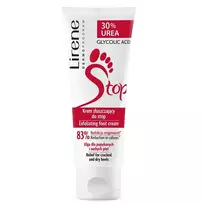 LIRENE Pėdų šveičiamasis kremas 30% karbamido 75 ml