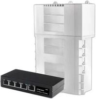 Šakotuvas Conexpro GNT-6FP51G6, lauko PoE komutatorius, 5x LAN, 4x PoE