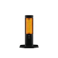 4IQ Infraraudonųjų spindulių šildytuvas “Joris Mini” 1200W, juodas