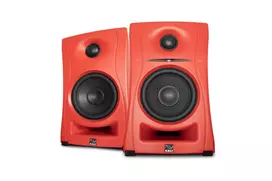 Kali Audio LP-UNF-R - dvi klausymosi kolonėlės su Bluetooth (raudonos)
