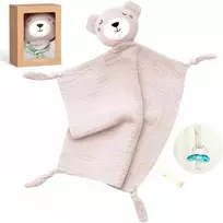 „Momcozy“ medvilninis meškiukas kūdikiams, rožinis