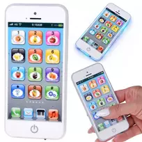 Interactive Toy Smartphone for Children 8 Modes Lights Sounds USB ZA6421
