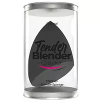 CLAVIER_Tender Blender Make-Up Blender Sponge – makiažo kempinė „ašarėlė“ su nuožulniais kraštais, juoda, 1 vnt.