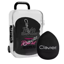 CLAVIER_SET „Tender Blender Mua“ makiažo kempinukų rinkinys, juodos spalvos, 6 vnt.