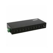 Exsys EXSYS EX-12270HMS – 10-portowy metalowy hub USB 3.2 Gen 2x1 z ochroną przed wyładowaniami elektrostatycznymi (ESD) 15 kV, do mon | 15.06.3498 | 4718359122705