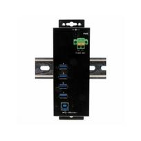 Exsys EX-1505HMVS – metalowy hub USB 3.2 Gen 1 z 4 portami i zasilaniem 3,0 A na każdym z nich (15.06.3516) | 15.06.3516 | 4718359015052