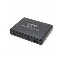 charger Value USB GaN , 4 porty (3 x USB-C, 1 x USB-A), maks. 100 W (19.99.1098) | 19.99.1098 | 7630049675520