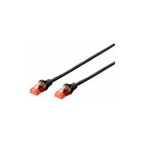 Digitus Patchcord U/UTP, Cat6, 2m, Black (DK-1612-020/BL) | DK-1612-020/BL | 4016032371946